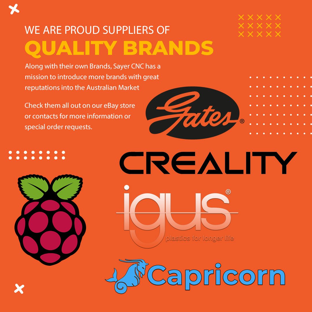 ALL LEADING BRANDS - sayercnc 3d printer parts Australia
