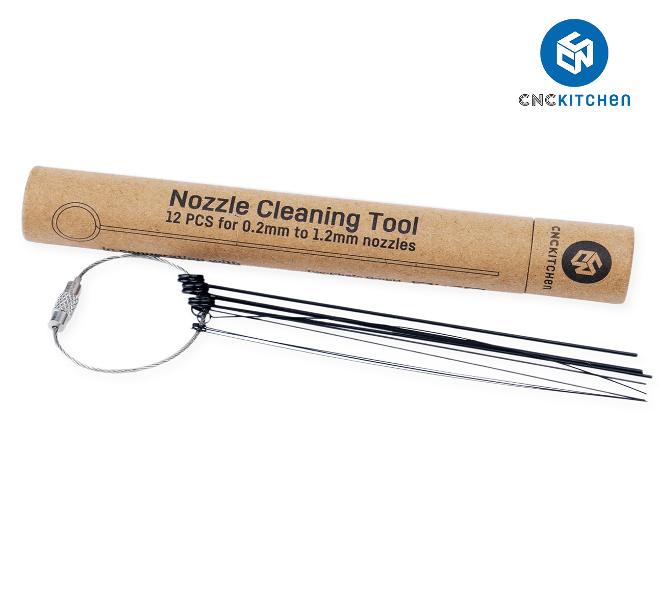 CNC Kitchen Nozzle High strength Cleaning Wire Set Tool - sayercnc - 3D Printer Parts Australia