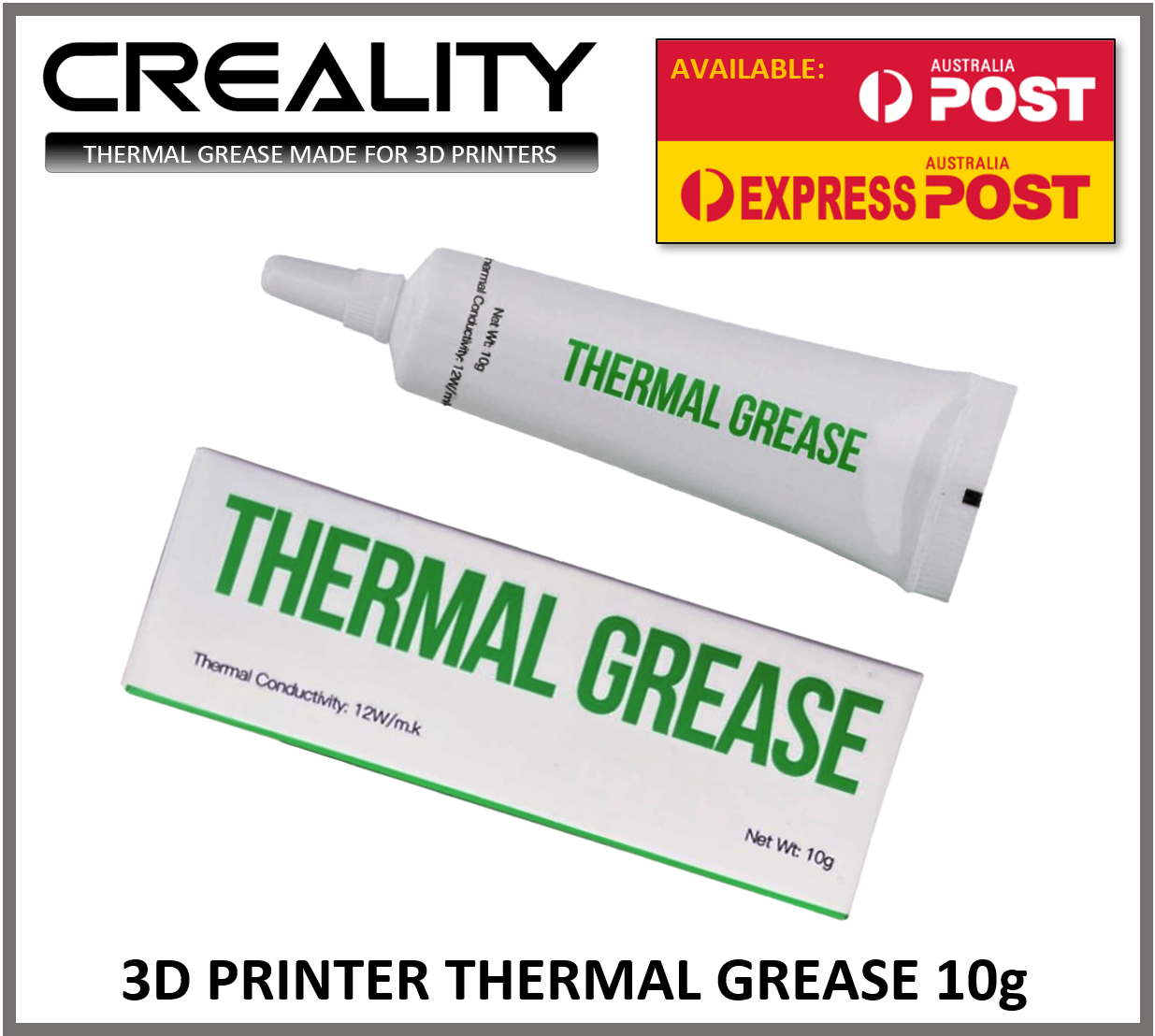 Creality 3D Thermal Grease Paste for 3D printer Hotend Applications 10g - sayercnc - 3D Printer Parts Australia