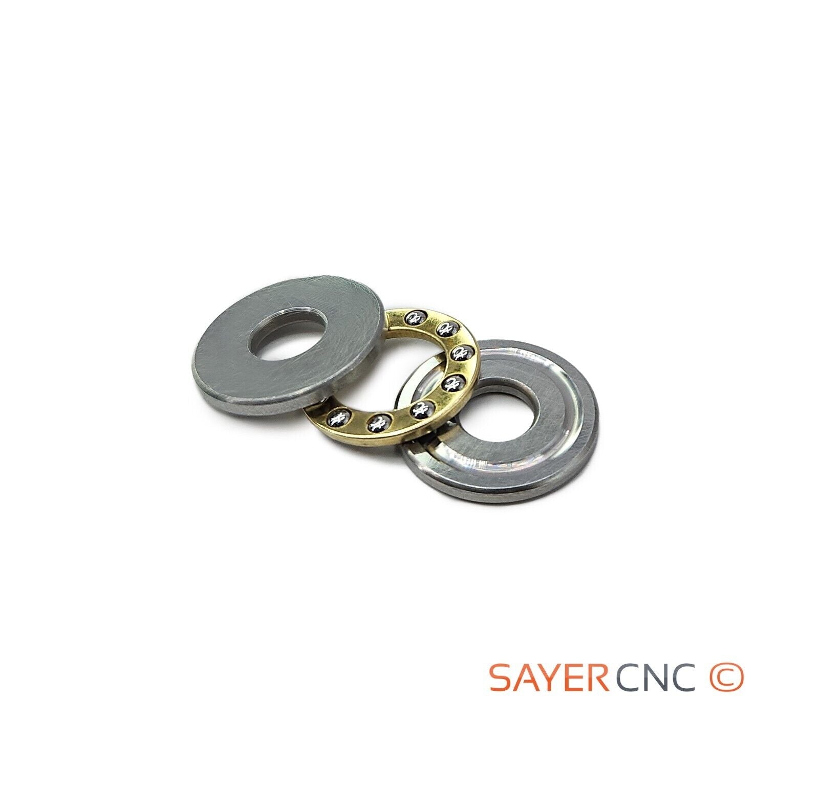 F8 - 22M x4 Thrust Ball Bearing Miniature 11 ball 8x22x7mm Set of 4 - sayercnc - 3D Printer Parts Australia