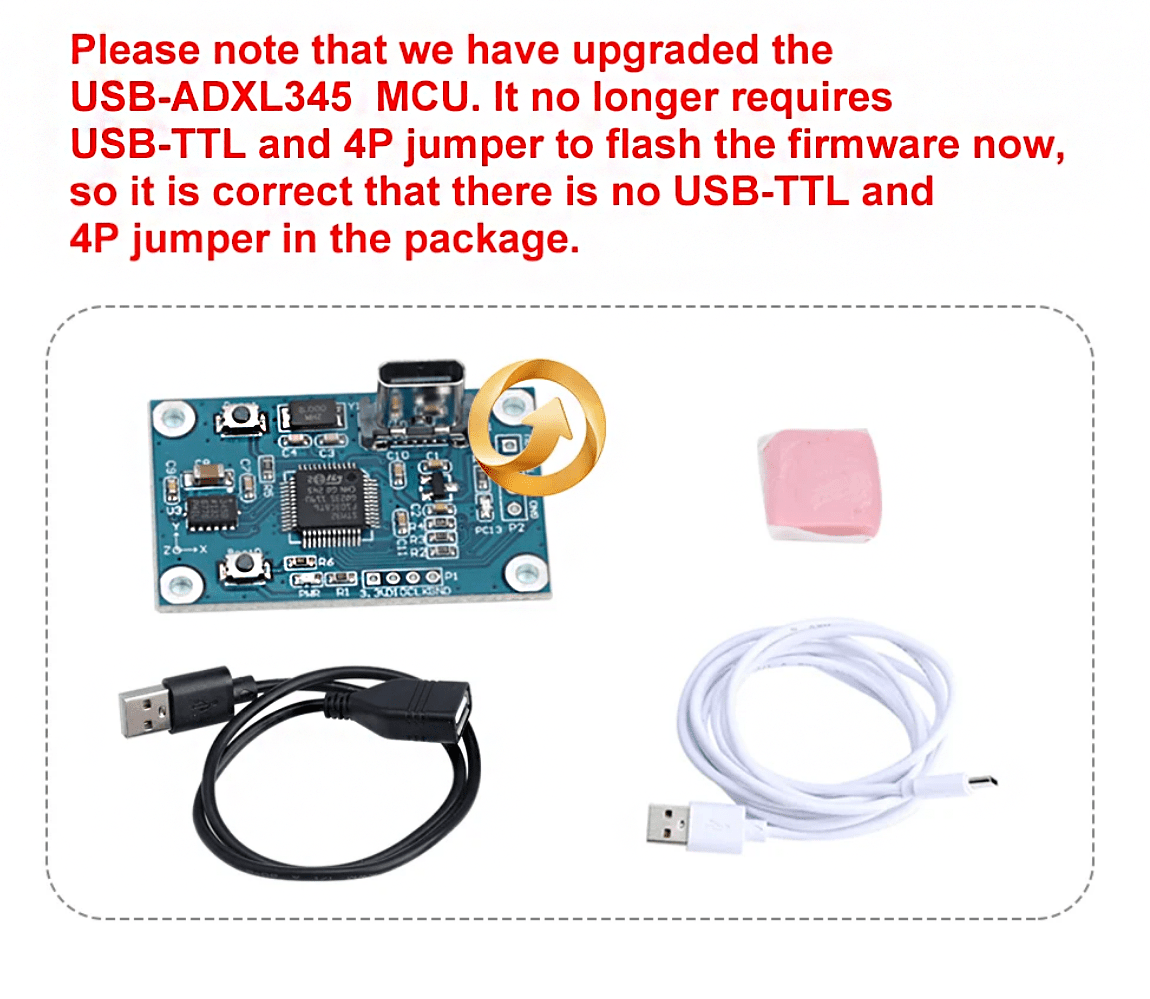 Triangle Labs USB ADXL345 Input Shaper Toolkit for Klipper Firmware Upgraded - sayercnc - 3D Printer Parts Australia