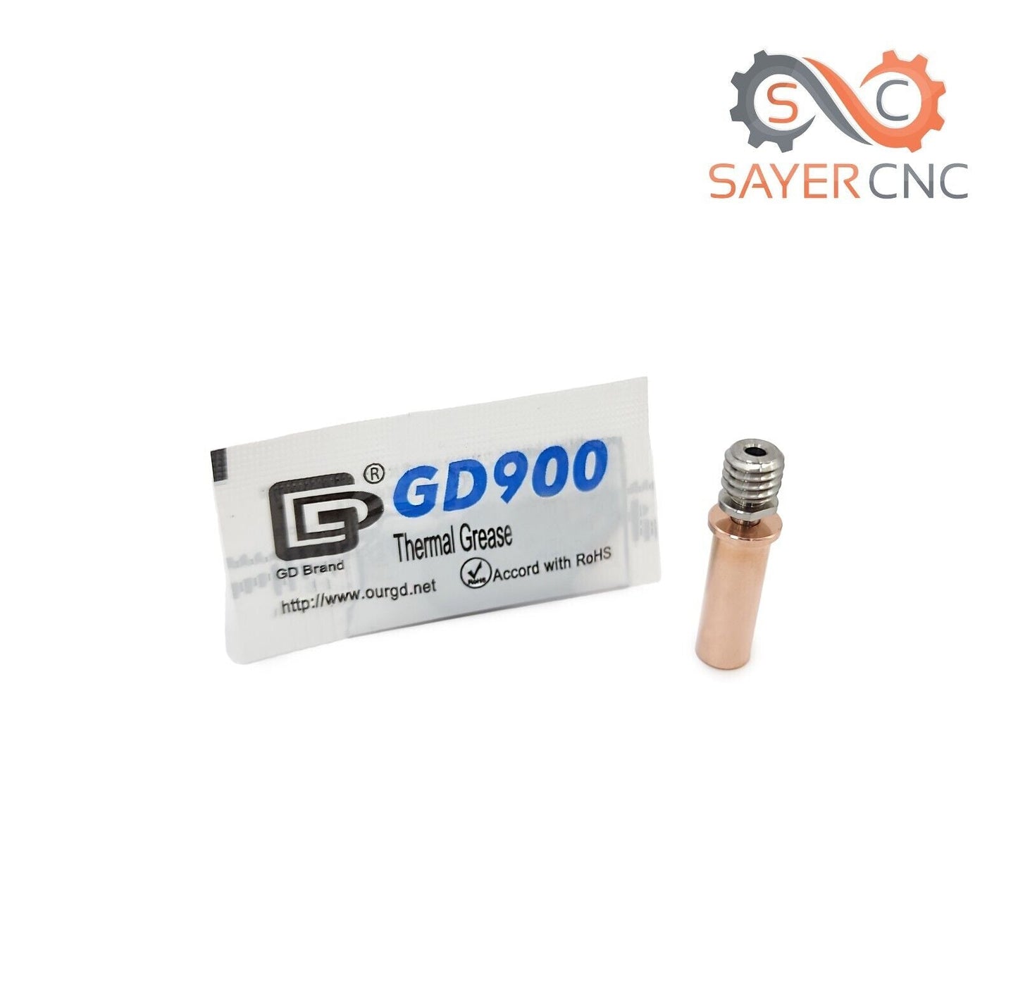 Anycubic Bi-Metal Heat Break for Vyper & Mega S or PRO Titanium Alloy All Metal - sayercnc - 3D Printer Parts Australia