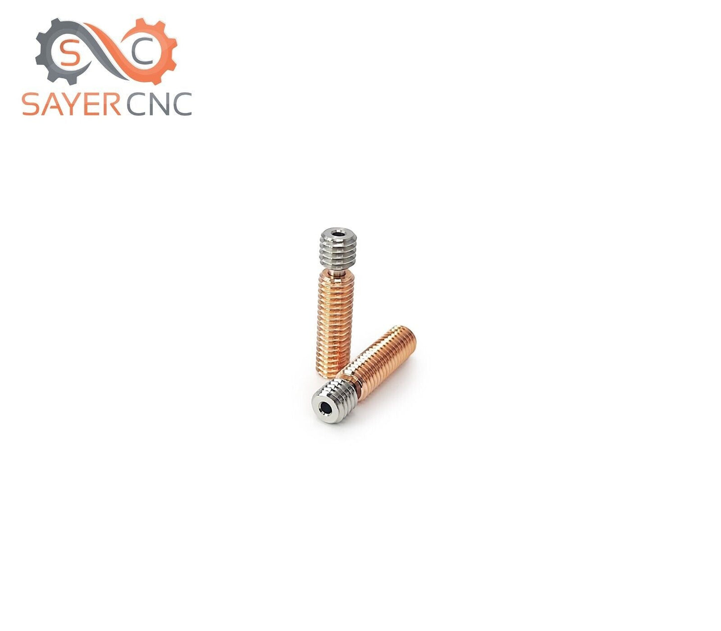 Bi-Metal Heat Break MK8 M6 All-Metal Titanium Alloy Premium Upgrade - sayercnc - 3D Printer Parts Australia