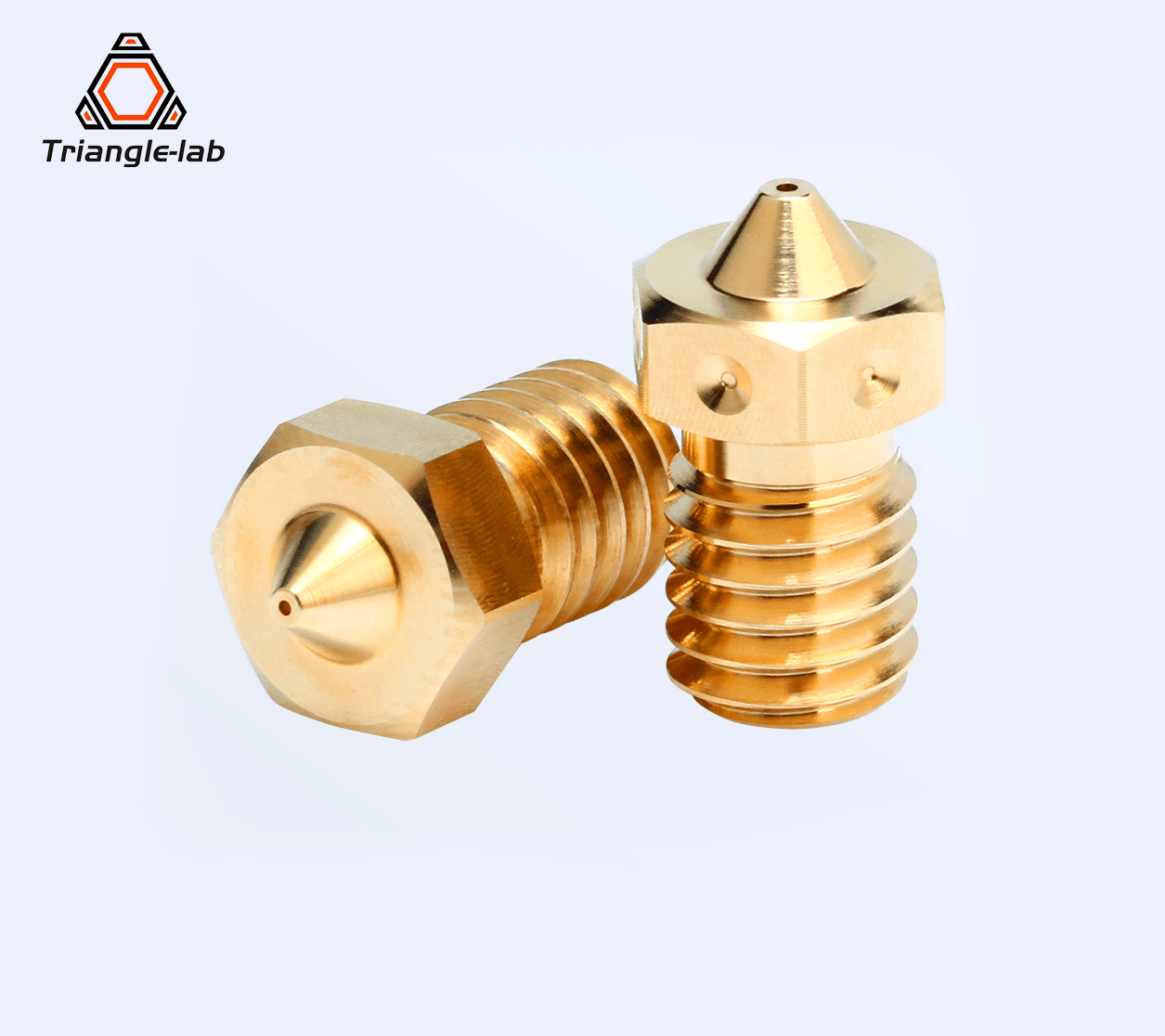 Brass E3D V6 Compatible Triangle Lab High Quality Nozzle M6 Mosquito - sayercnc - 3D Printer Parts Australia