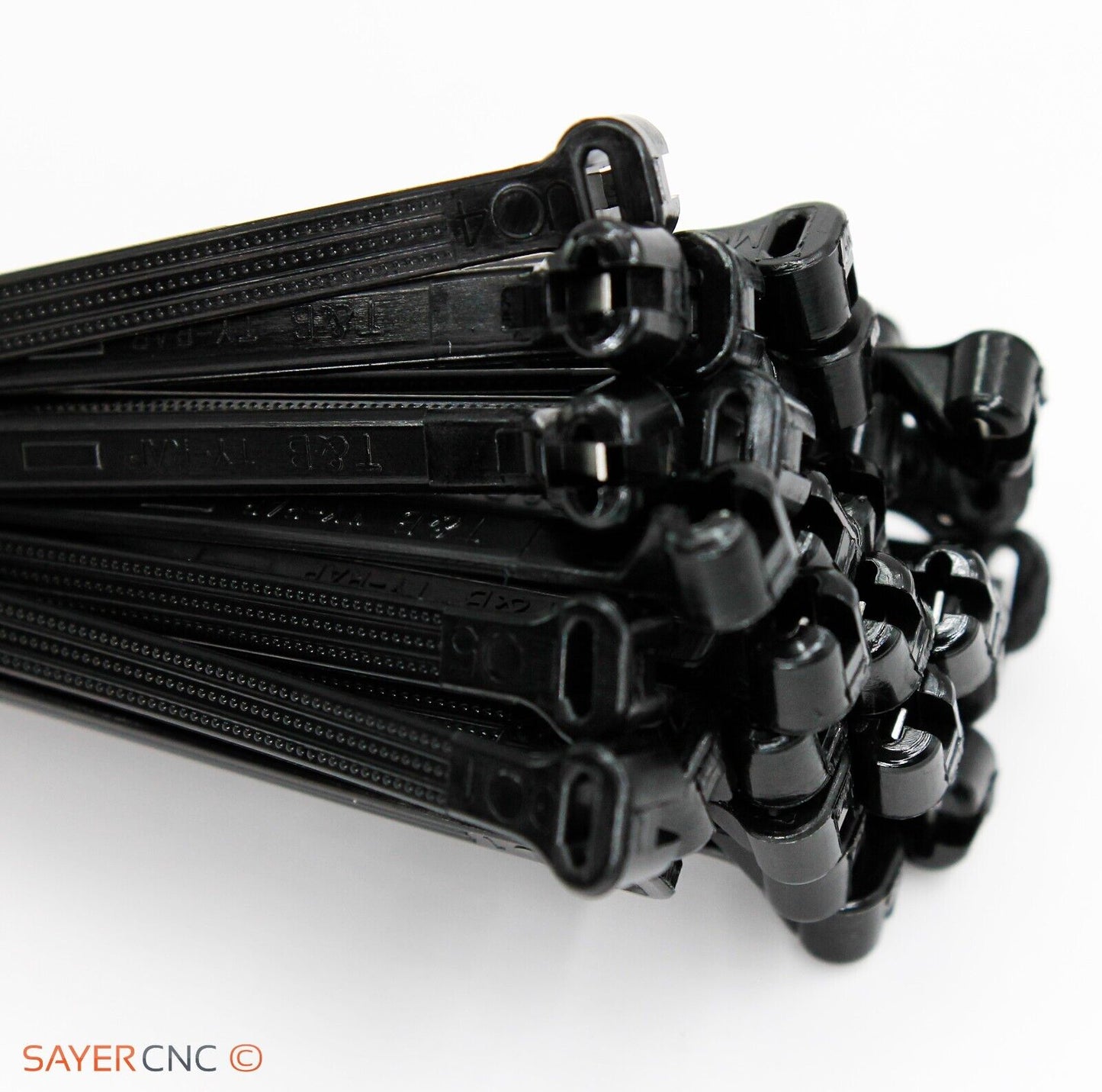 Cable Zip Tie Ty-Rap PA66 105c 3.6mm x 140mm Black Colour Made in Japan 100pcs - sayercnc - 3D Printer Parts Australia