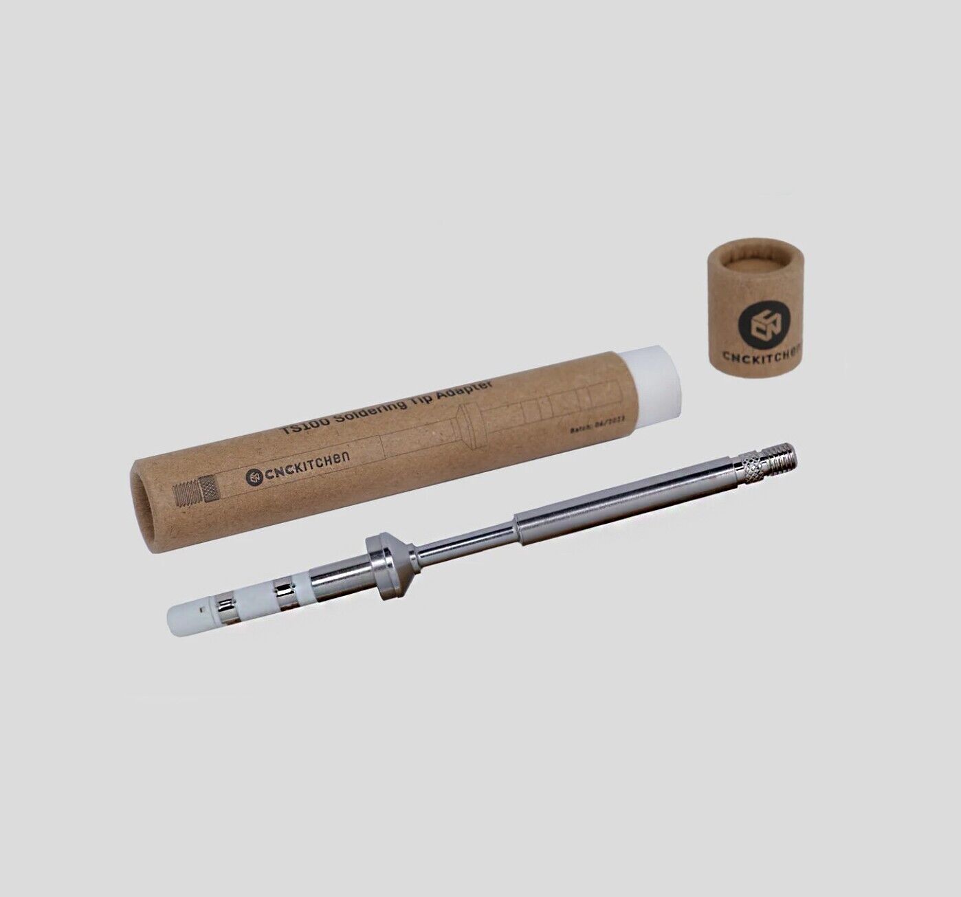 CNC Kitchen TS100 TS101 Soldering Iron Adaptor for CNC Kitchen Heat Set Inserts - sayercnc - 3D Printer Parts Australia