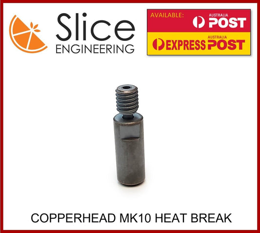 Copperhead MK10 Heat Break for Flashforge Cocoon Create and More - sayercnc - 3D Printer Parts Australia