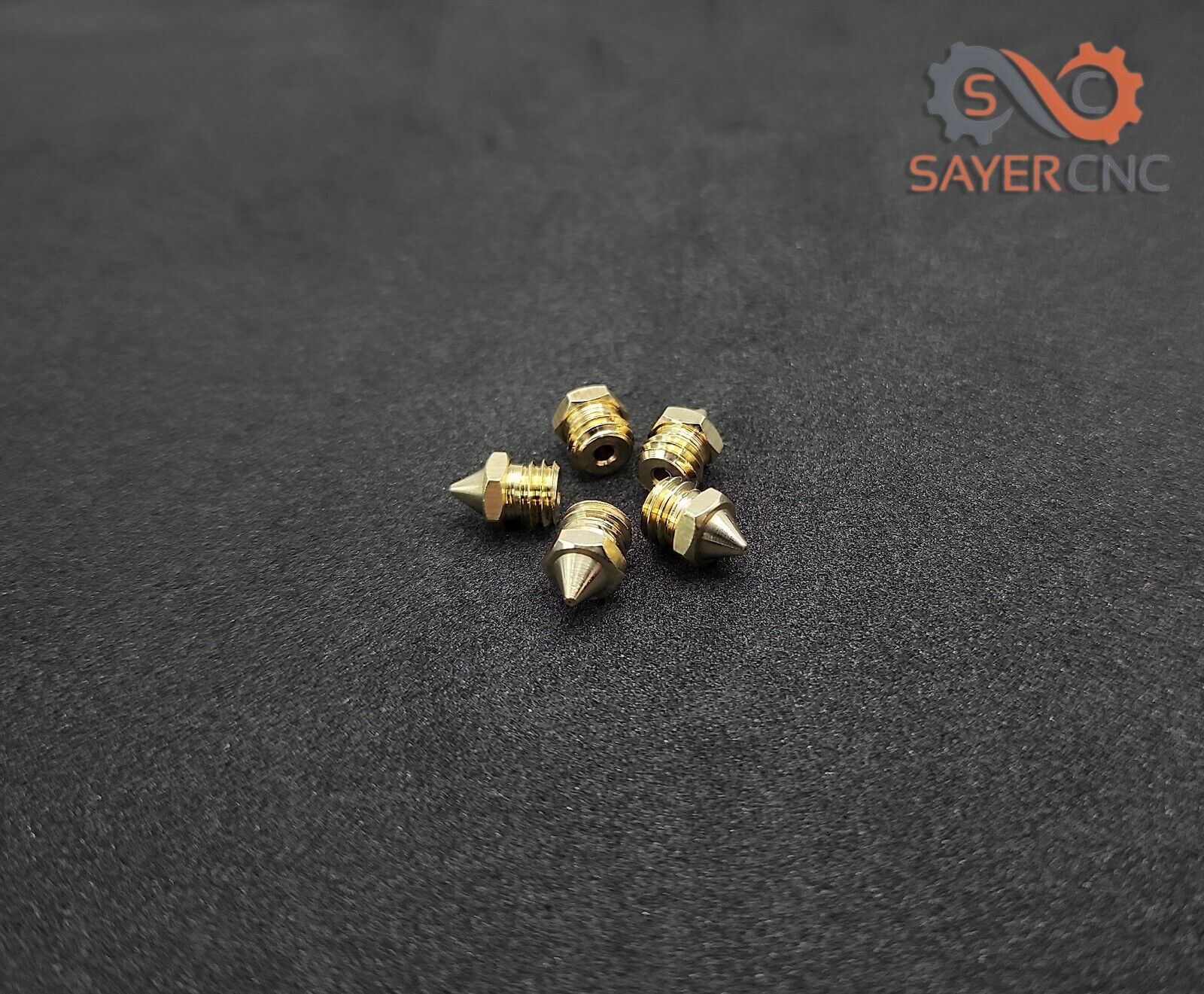 Creality CR-X Nozzle Kit Genuine 5PC 0.4mm Replacement CRX Hotend - sayercnc - 3D Printer Parts Australia