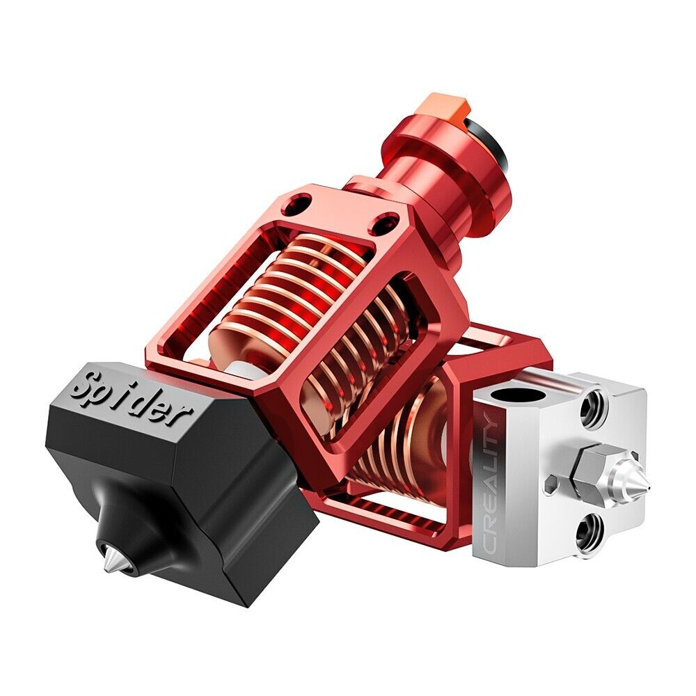 creality spider hotend new high flow model 300c for ender / cr10 and more