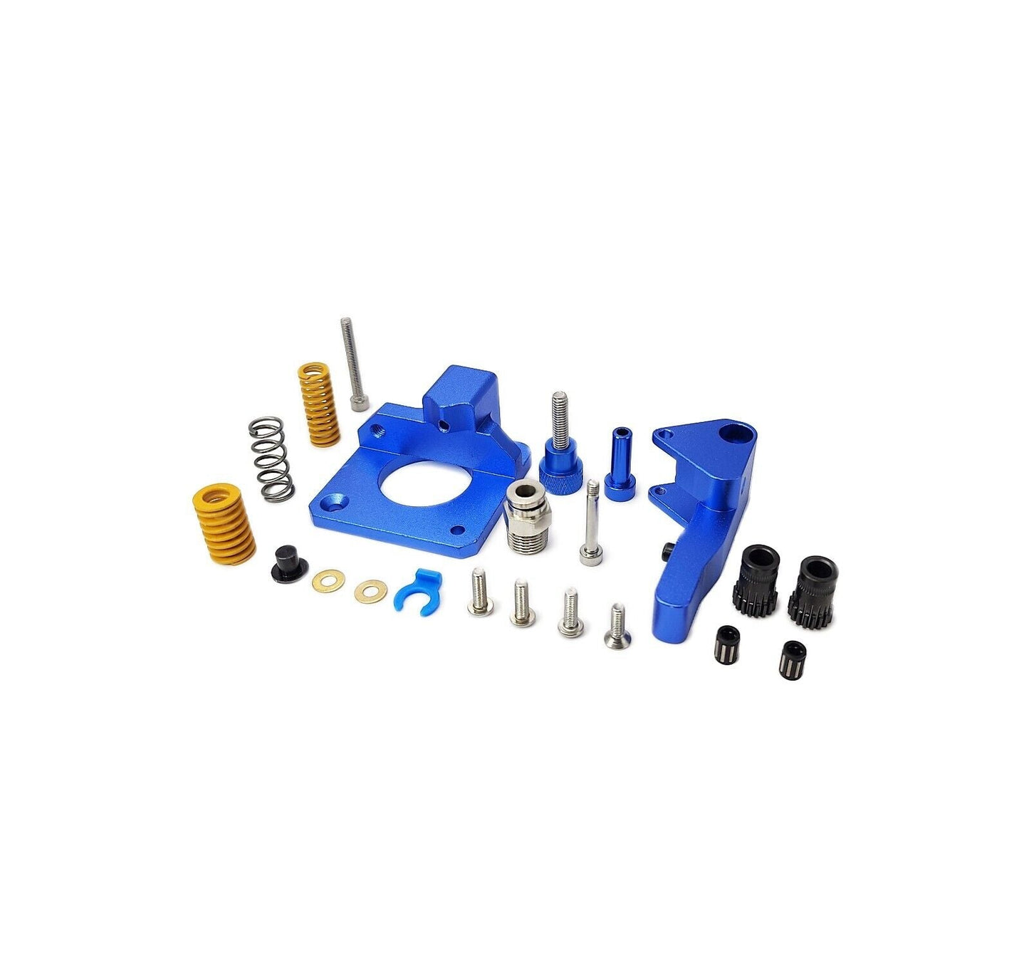dual drive gear extruder premium kit for 3d printers ender 3 / cr-10s all metal