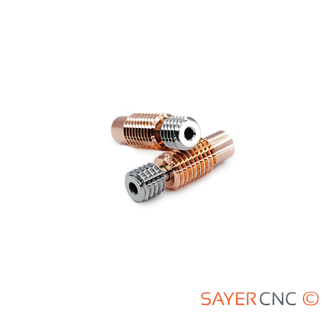 E3D V6 Compatible Bi-Metal Copper Alloy Heat Break Premium Upgrade 1.75MM - sayercnc - 3D Printer Parts Australia