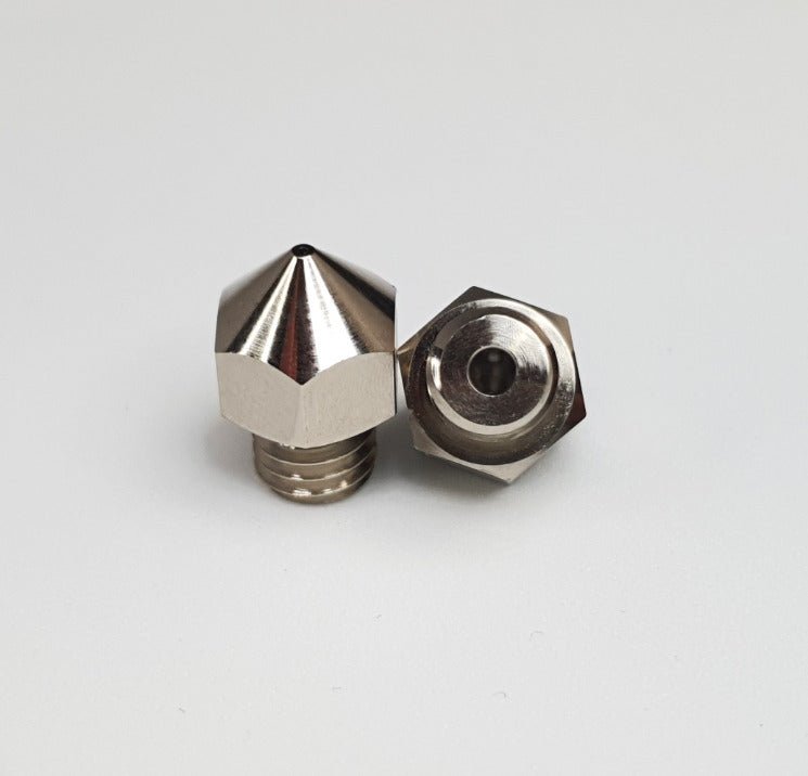 Ender 3 CR10 Nozzle Hardened 0.6mm MK8 High Temp Plated Copper Nozzle 1.75mm - sayercnc - 3D Printer Parts Australia