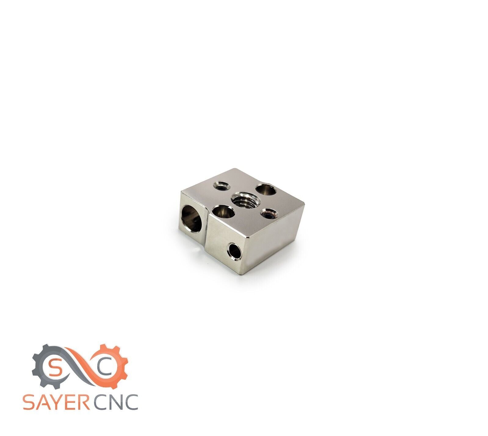 Heater Block Plated Copper Suit CR-6 SE / MAX / Neo SE Creality Heatblock - sayercnc - 3D Printer Parts Australia