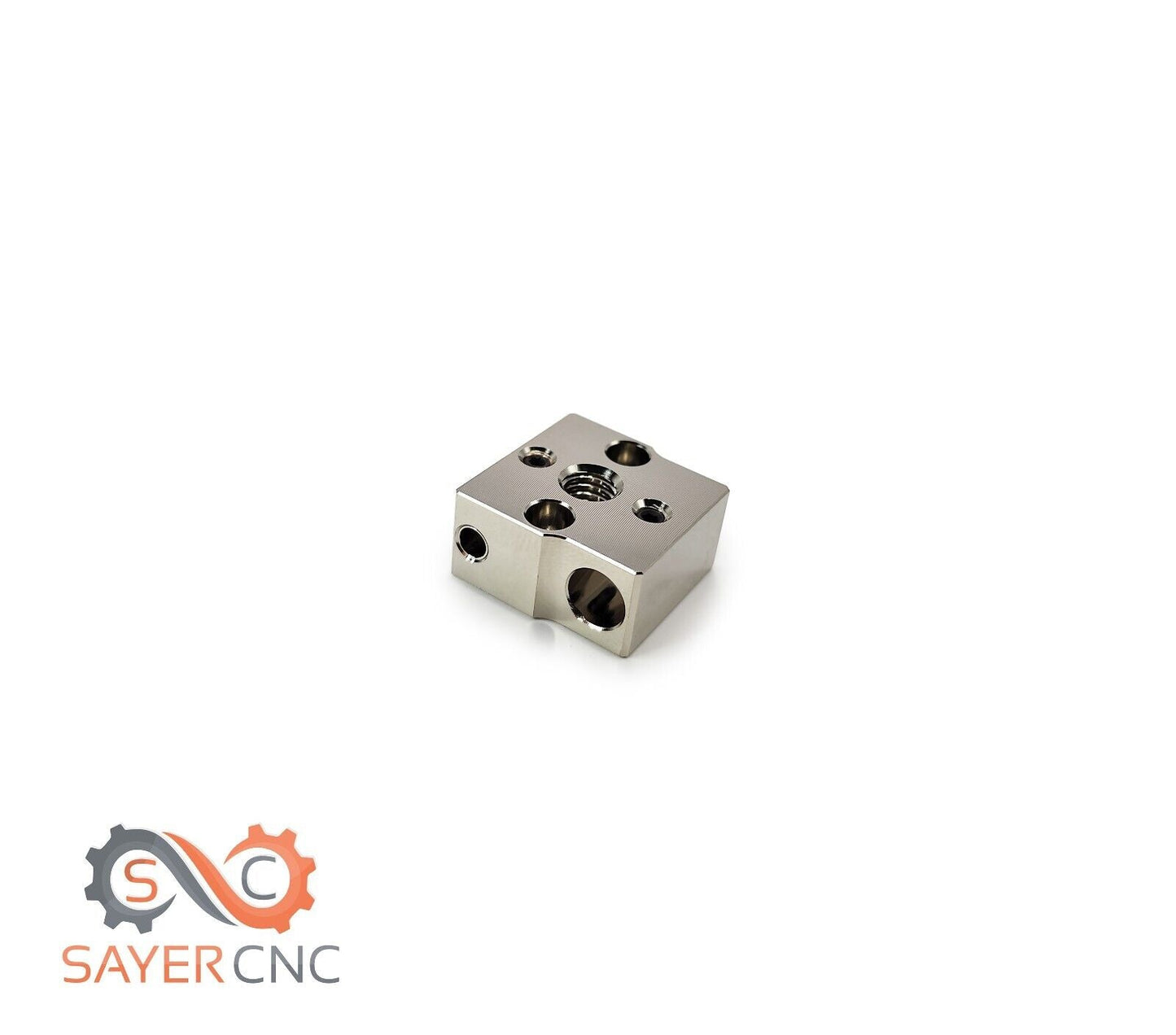 Heater Block Plated Copper Suit CR-6 SE / MAX / Neo SE Creality Heatblock - sayercnc - 3D Printer Parts Australia