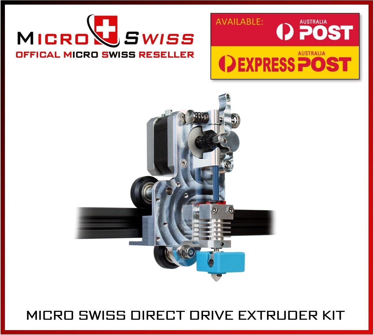 Micro Swiss Direct Drive Extruder for Creality CR-10 / CR-20 / Ender 3 Printers - sayercnc - 3D Printer Parts Australia