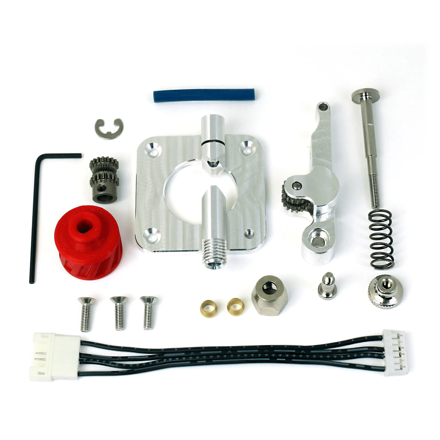 Micro Swiss Dual Gear Extruder Bowden Universal / Creality / Nema 17 - sayercnc - 3D Printer Parts Australia