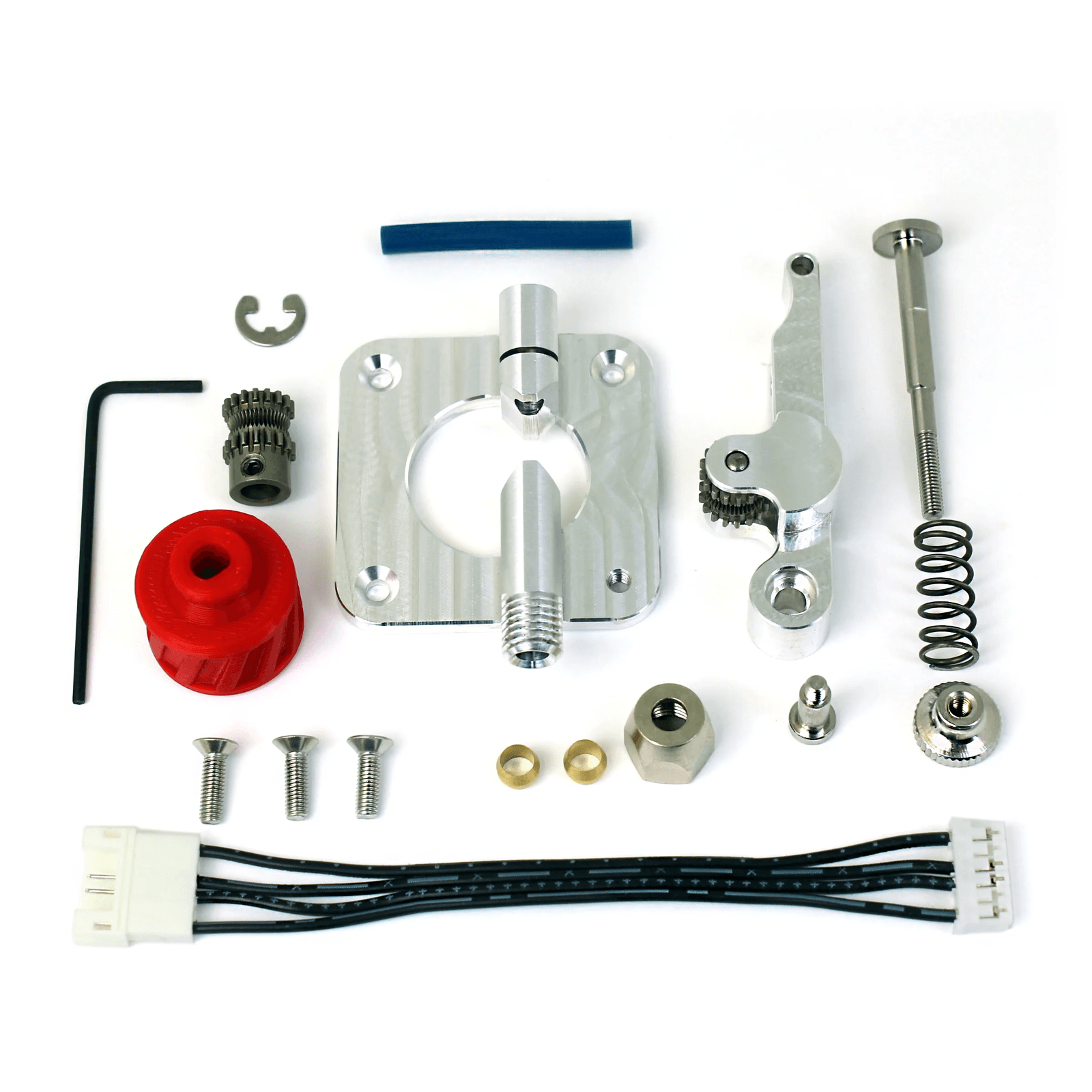 Micro Swiss Dual Gear Extruder Bowden Universal / Creality / Nema 17 - sayercnc - 3D Printer Parts Australia