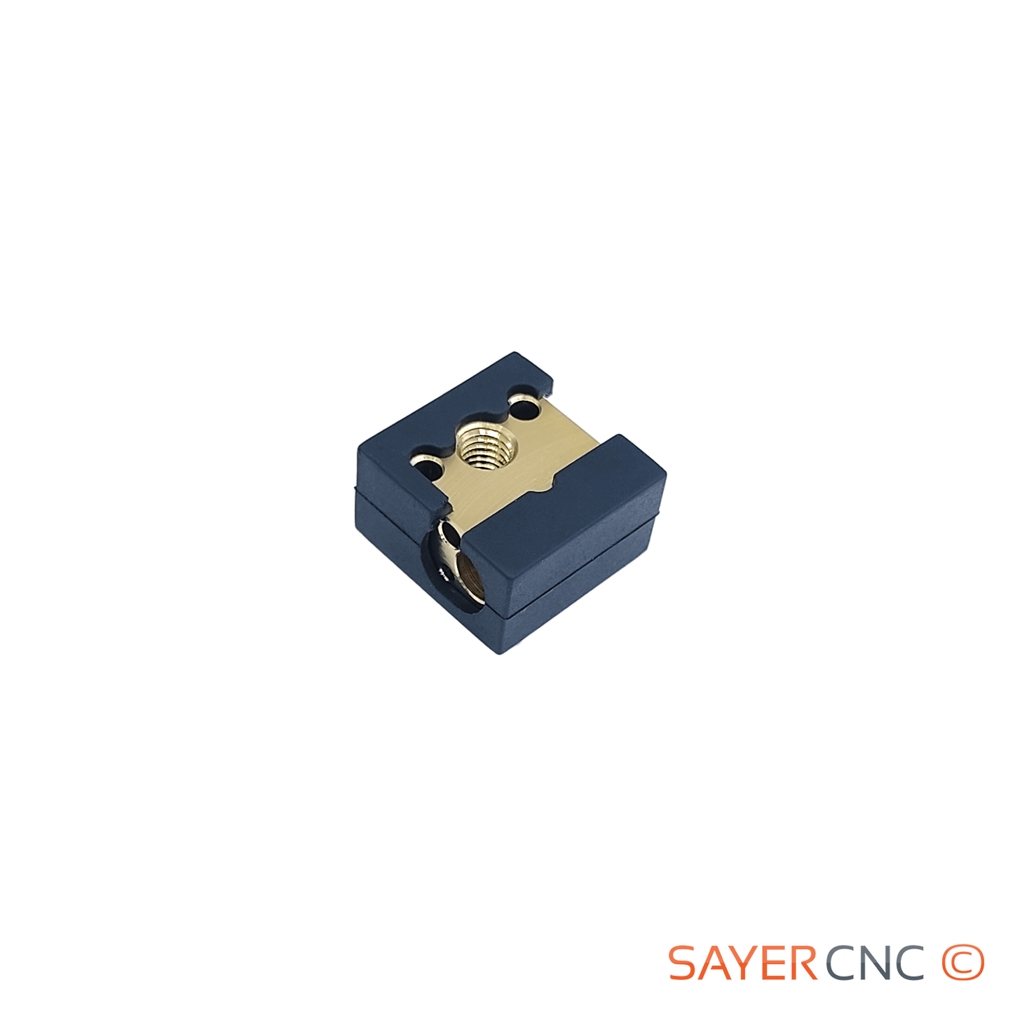 MK8 Brass Heater Block Original for Ender 3 CR10 J-head Hotend Upgrade - sayercnc - 3D Printer Parts Australia