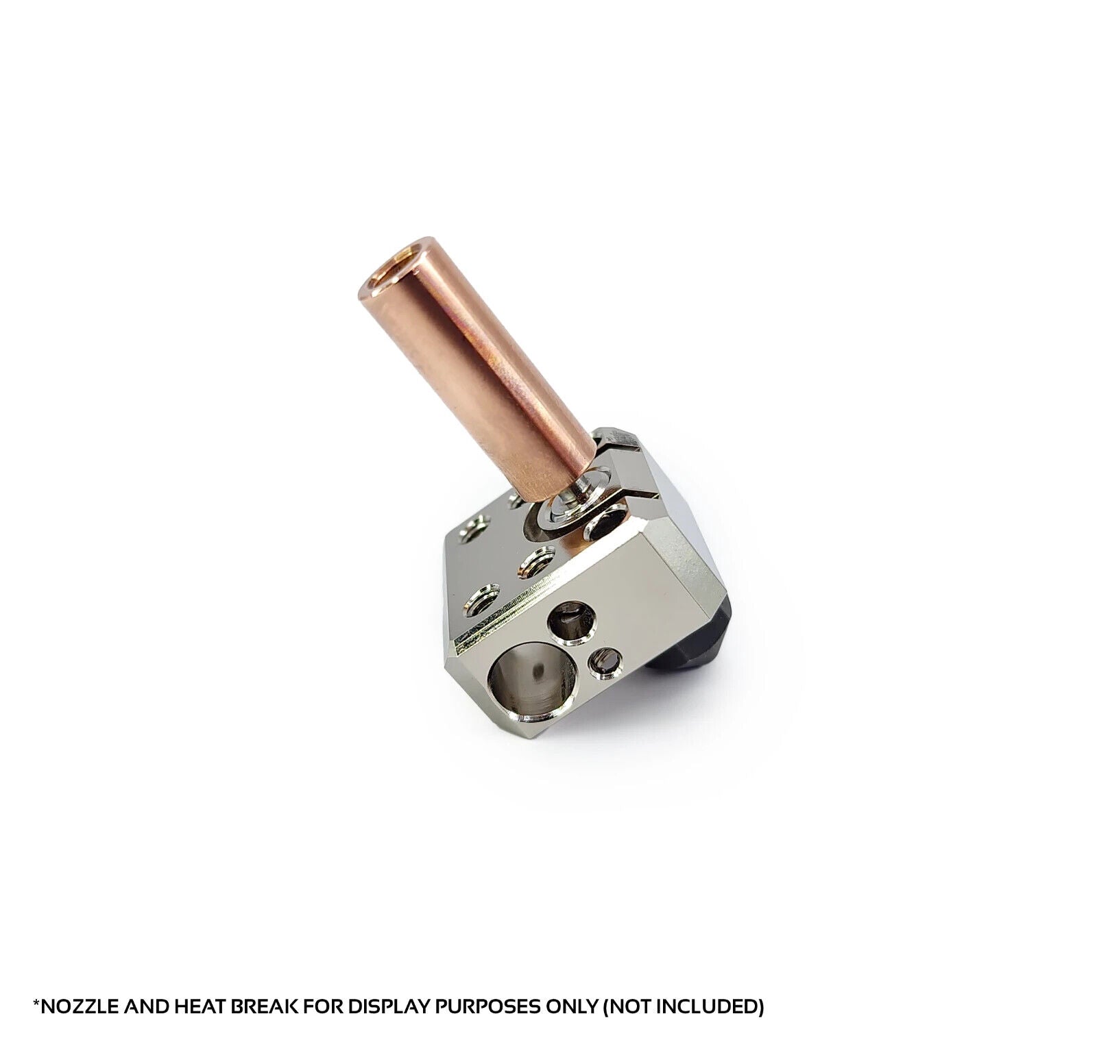 MK8 Heater Block Plated Copper Alloy High Temp New Upgraded Design - sayercnc - 3D Printer Parts Australia