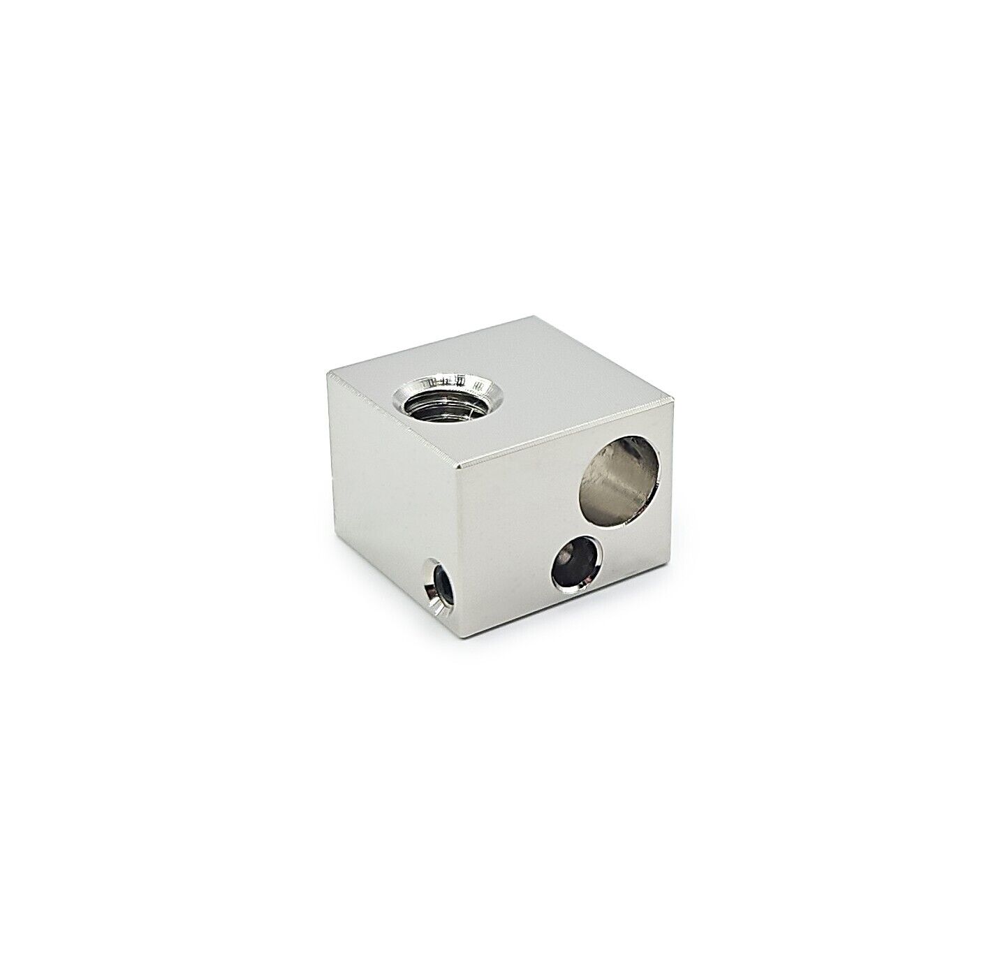 Plated Copper Heater Block to Suit V5 Style Applications with Silicone Cover - sayercnc - 3D Printer Parts Australia