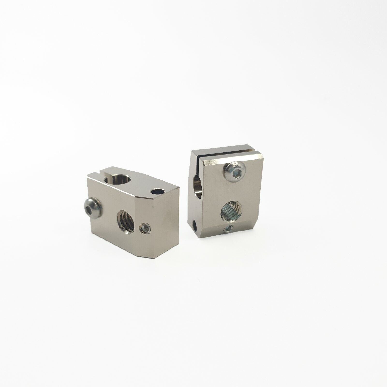 PRUSA MINI Heater Block Plated Copper Prusa Mini & V6 E3D Compatible Upgrade - sayercnc - 3D Printer Parts Australia