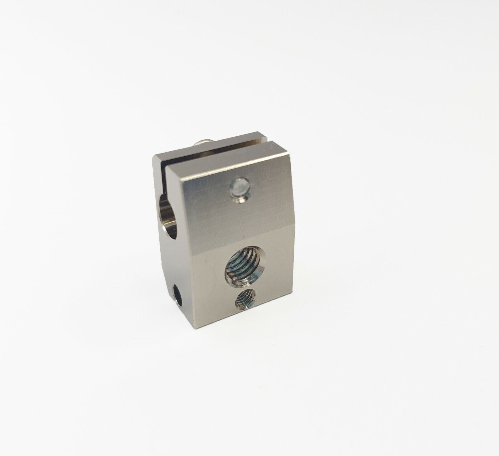 PRUSA MINI Heater Block Plated Copper Prusa Mini & V6 E3D Compatible Upgrade - sayercnc - 3D Printer Parts Australia