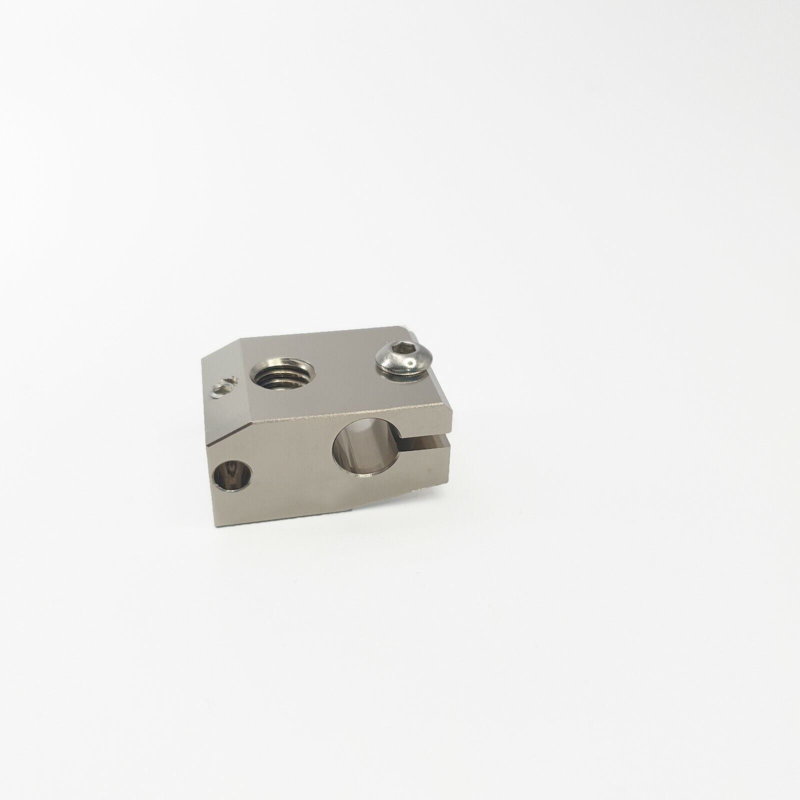PRUSA MINI Heater Block Plated Copper Prusa Mini & V6 E3D Compatible Upgrade - sayercnc - 3D Printer Parts Australia