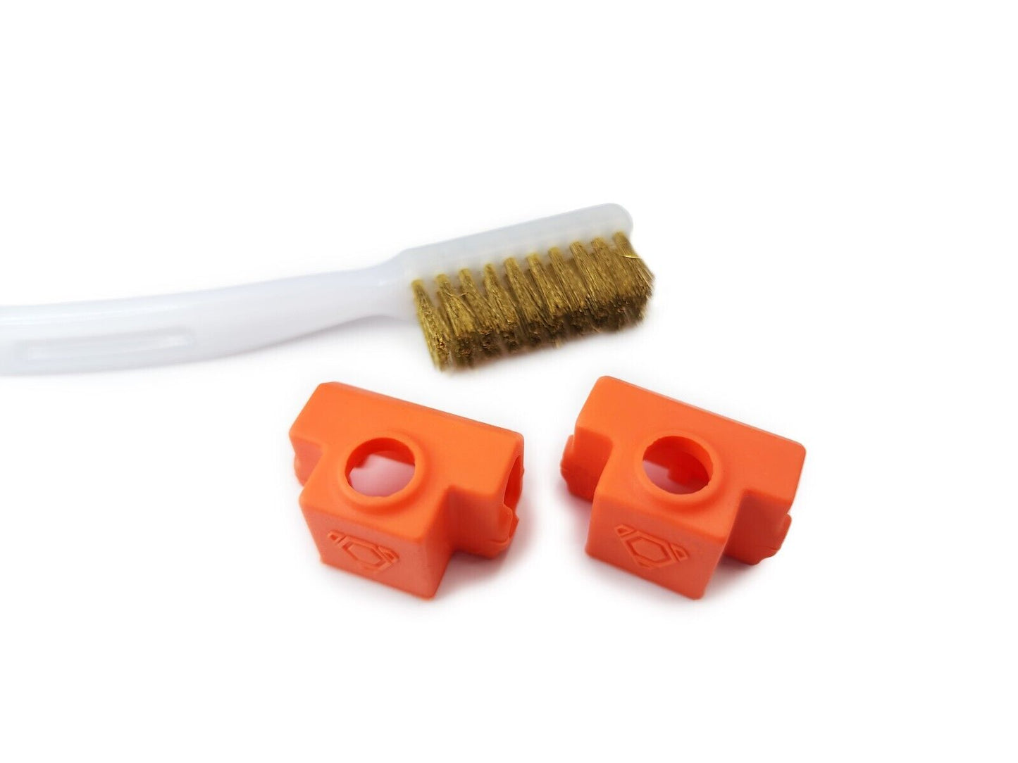 Silicone Cover to Suit Copperhead Hotend 2pc with Cleaning Brush - sayercnc - 3D Printer Parts Australia