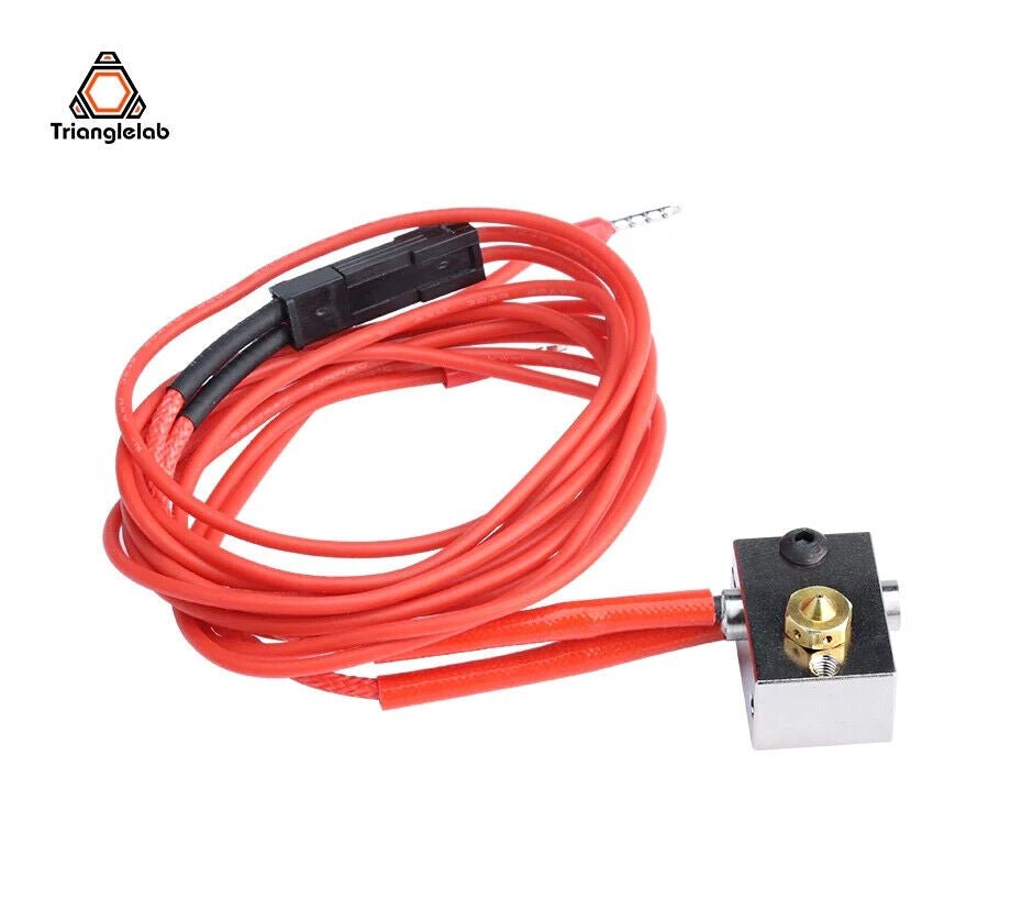 Triangle-Lab 40w 12v 6x20mm Quick Disconnect Heater Cartridge and Cable - sayercnc - 3D Printer Parts Australia