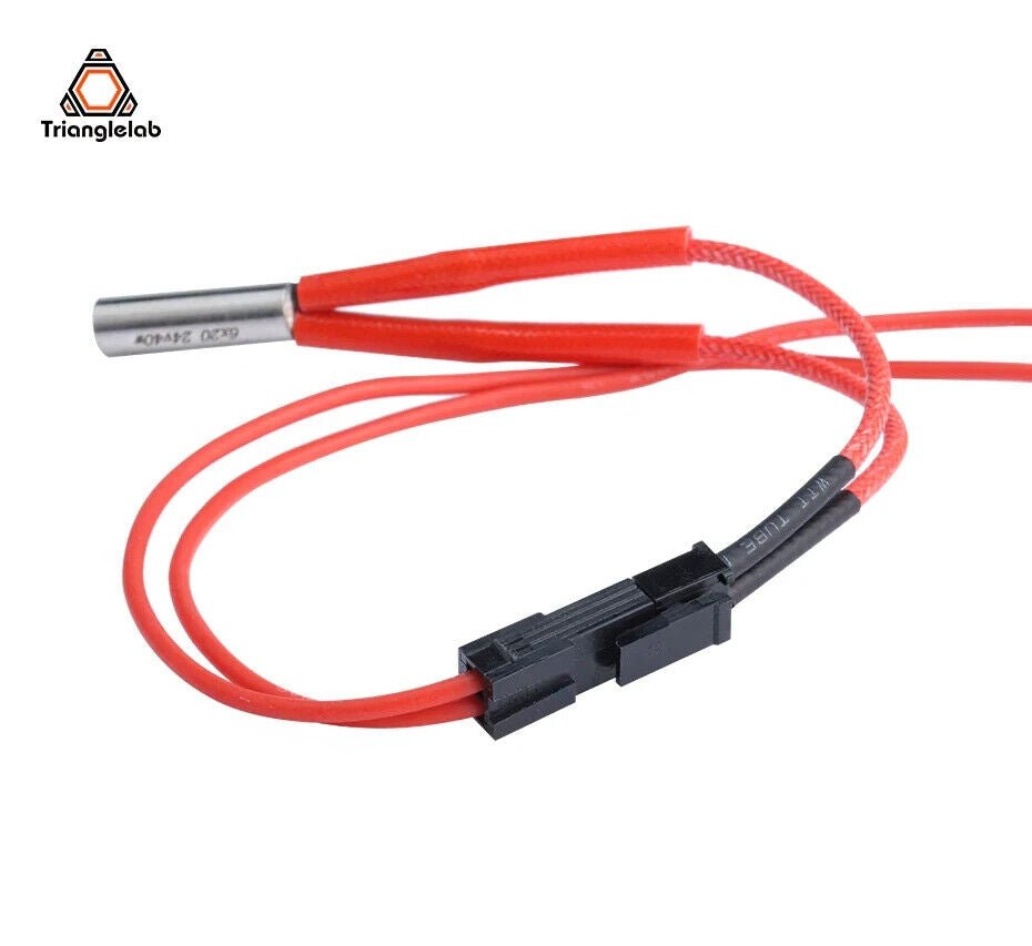 Triangle-Lab 40w 12v 6x20mm Quick Disconnect Heater Cartridge and Cable - sayercnc - 3D Printer Parts Australia