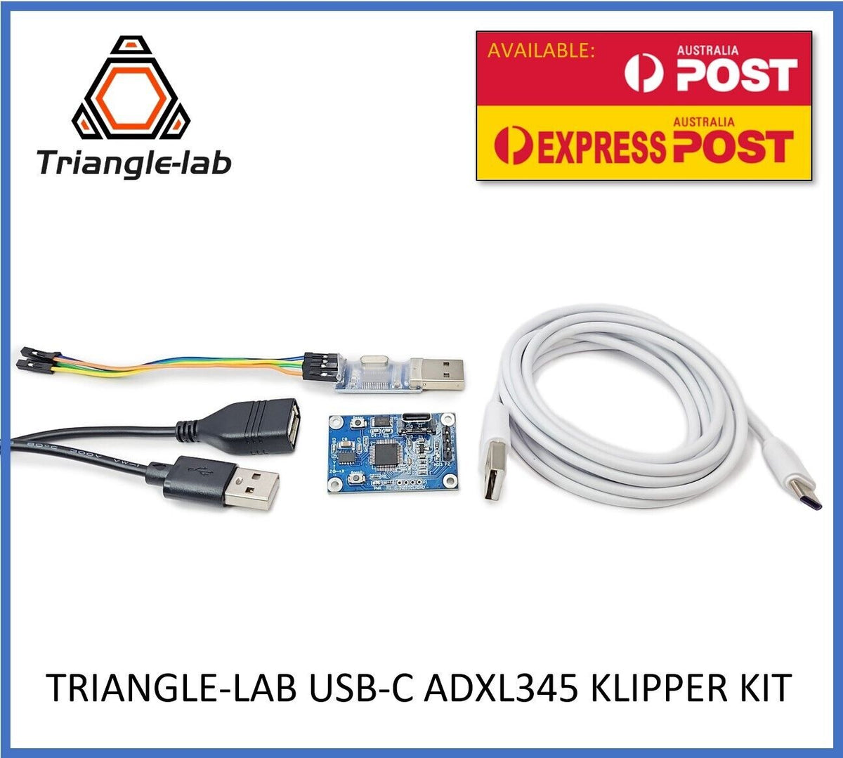 Triangle Labs USB ADXL345 Input Shaper / Shaping Toolkit for Klipper F