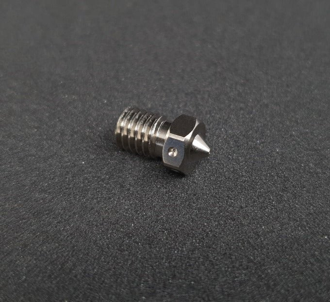 V6 E3D 0.6mm Compatible Nozzle Hardened High Temp Plated Copper 1.75mm Upgrade - sayercnc - 3D Printer Parts Australia