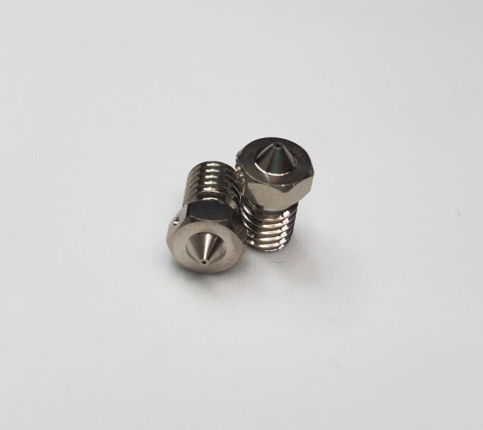 V6 E3D 0.6mm Compatible Nozzle Hardened High Temp Plated Copper 1.75mm Upgrade - sayercnc - 3D Printer Parts Australia