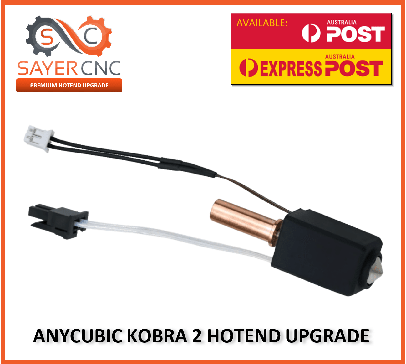 Anycubic Hotend Kobra 2 Pro Neo Max Plus Upgraded Bimetal Ceramic Cap Tube - sayercnc - 3D Printer Parts Australia