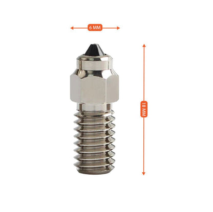 Bimetal Elegoo Neptune 4 Compatible Nozzle Hardened Steel & Copper 0.4 0.6 0.8 - sayercnc - 3D Printer Parts Australia