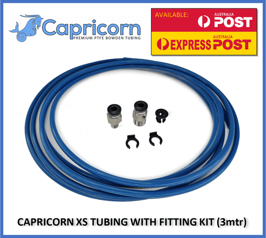 Capricorn Genuine PTFE XS Tube 1.75 Ender 3/5 CR10 Bowden 3D Printers Teflon 3m - sayercnc - 3D Printer Parts Australia
