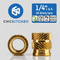 CNC Kitchen Heat Threaded Insert M2 M2.5 M3 VORON M4 M5 M6 M8 1/4" 1/8" 3/8" MIXED SET - sayercnc - 3D Printer Parts Australia