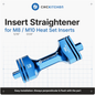 CNC Kitchen Insert Straightener M2 to M10 (2 - 56 to G1/8") - sayercnc - 3D Printer Parts Australia