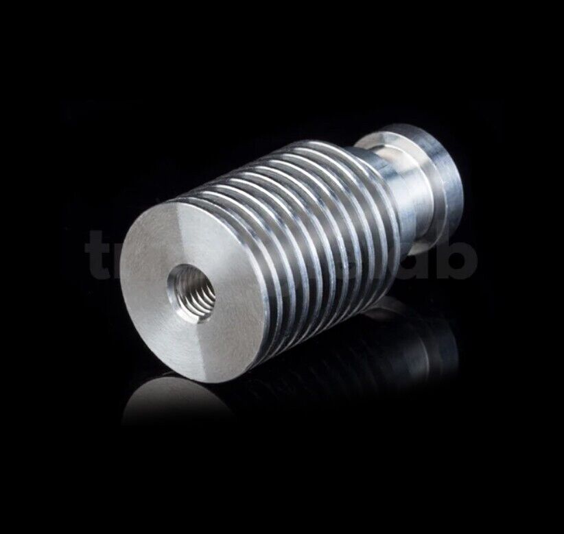 Collet Retainer E3D V6 Compatible Heatsink by Triangle Labs with PTFE Collet Retainers ...