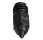 Ender 5 Max Compatible Hardened Steel Nozzle 0.4 0.6 0.8 - sayercnc - 3D Printer Parts Australia