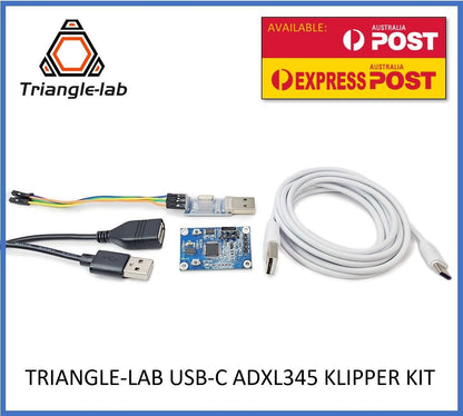 Triangle Labs USB ADXL345 Input Shaper / Shaping Toolkit for Klipper Firmware w/ TTL Board - sayercnc - 3D Printer Parts Australia