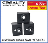 3pc Creality Silicone Sock Cover For Ender 3 S1 / Pro Sprite Hotend Genuine - sayercnc - 3D Printer Parts Australia