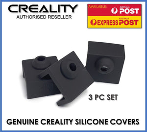 3pc Creality Silicone Sock Cover for MK8 Hotend For CR10 Ender 3 and Variations - sayercnc - 3D Printer Parts Australia