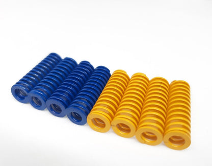 4pc 3D Printer Springs for Bed Upgrade Yellow / Blue for Ender 3 CR10 and More - sayercnc - 3D Printer Parts Australia