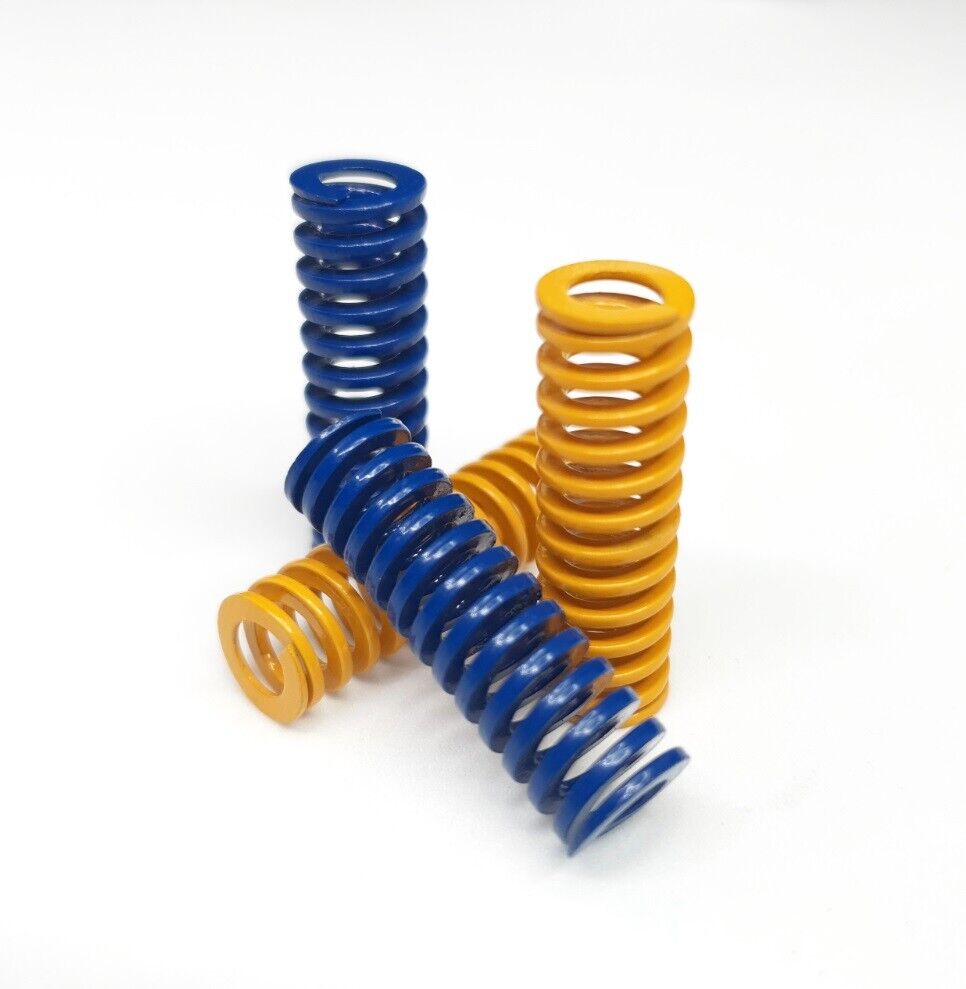 4pc 3D Printer Springs for Bed Upgrade Yellow / Blue for Ender 3 CR10 and More - sayercnc - 3D Printer Parts Australia