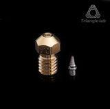 Brass E3D V6 Compatible Airbrush Tipped Triangle Lab High Quality Nozzle - sayercnc - 3D Printer Parts Australia