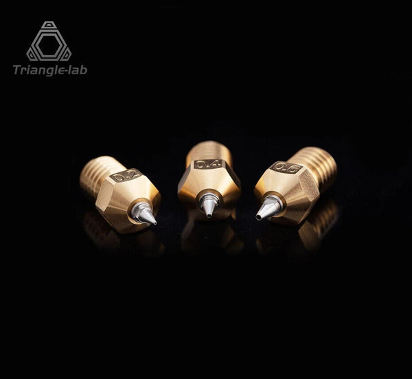 Brass E3D V6 Compatible Airbrush Tipped Triangle Lab High Quality Nozz ...