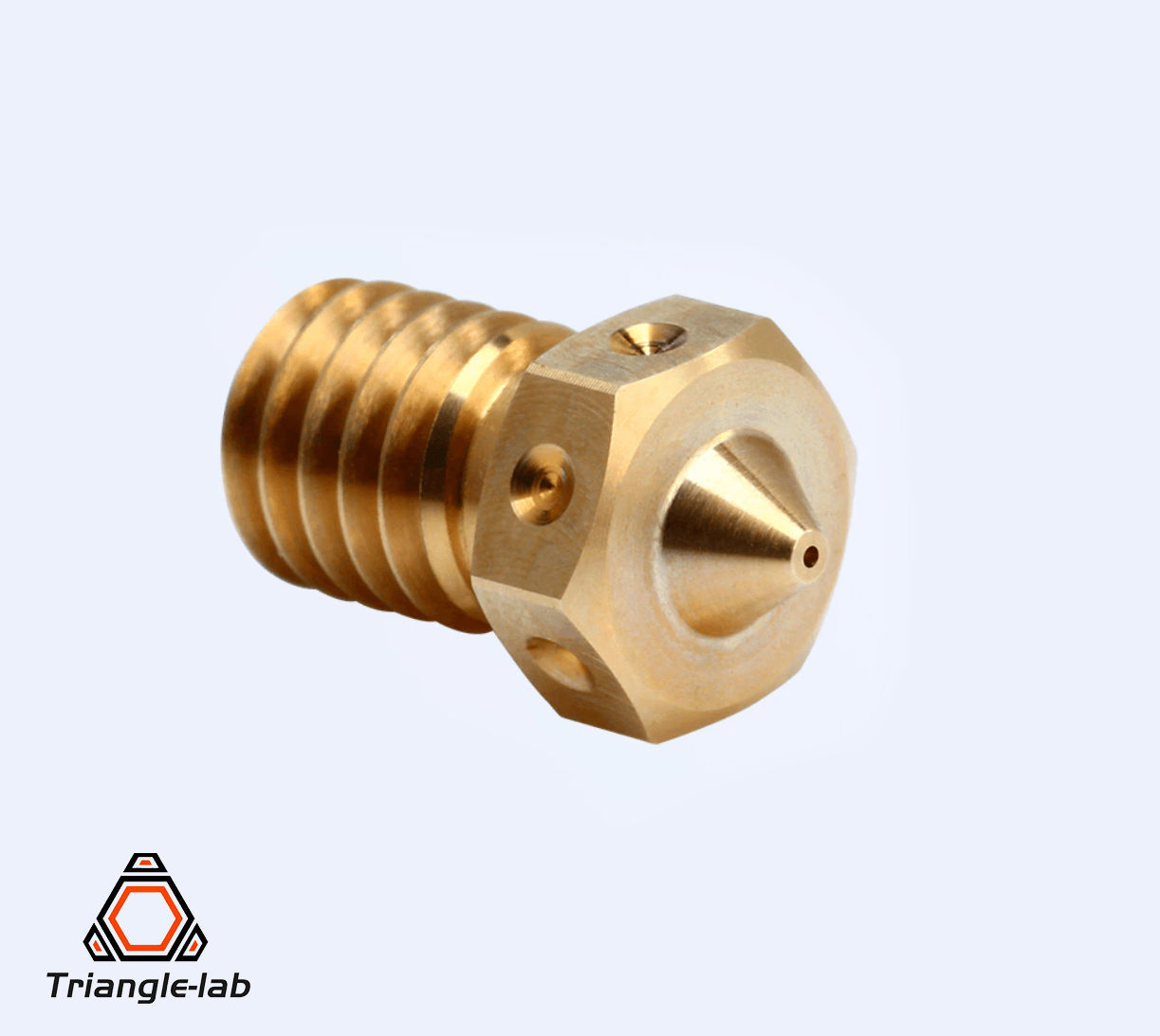 Brass E3D V6 Compatible Triangle Lab High Quality Nozzle M6 Mosquito - sayercnc - 3D Printer Parts Australia