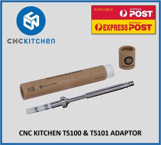 CNC Kitchen TS100 TS101 Soldering Iron Adaptor for CNC Kitchen Heat Set Inserts - sayercnc - 3D Printer Parts Australia