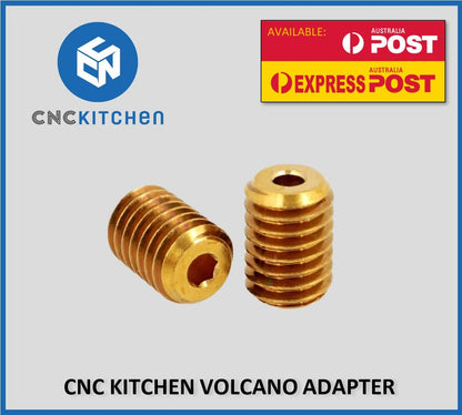 CNC Kitchen Volcano Adapter V2 Adapt V6 Nozzles to Volcano Blocks - sayercnc - 3D Printer Parts Australia